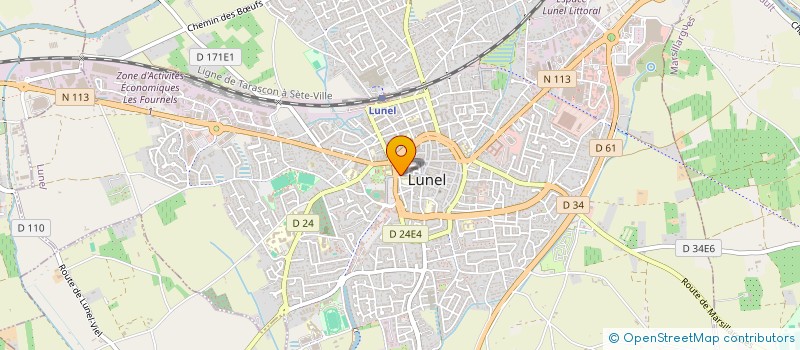 localisation de l'entreprise INDI BOIX  LUNEL