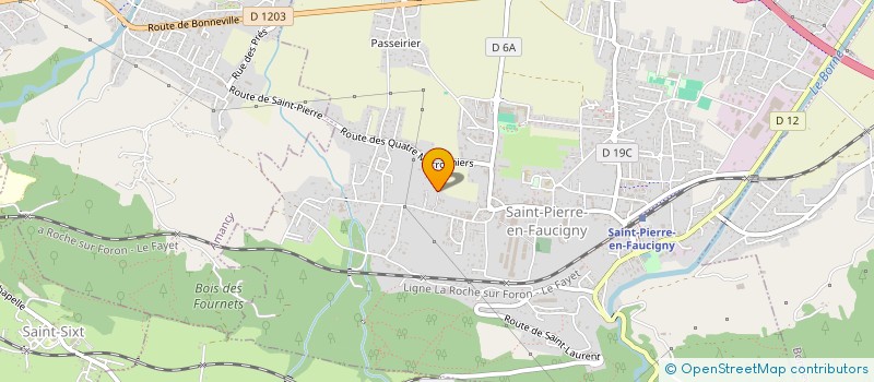 localisation de l'entreprise INDI BOUCLIER ROBERT  SAINT-PIERRE-EN-FAUCIGNY