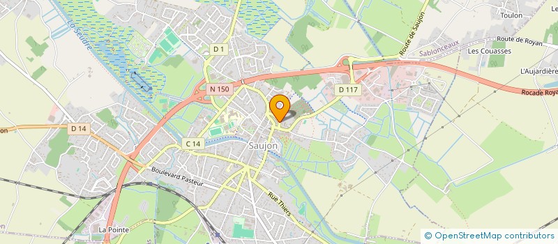 localisation de l'entreprise INDI BRAS-GRENECHE  SAUJON