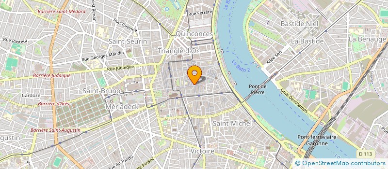 localisation de l'entreprise INDI BRIOL ODETTE  BORDEAUX