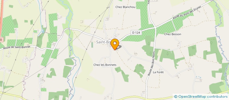 localisation de l'entreprise INDI BROC FRERES LOC BIENS RUR à SAINT-BONNET