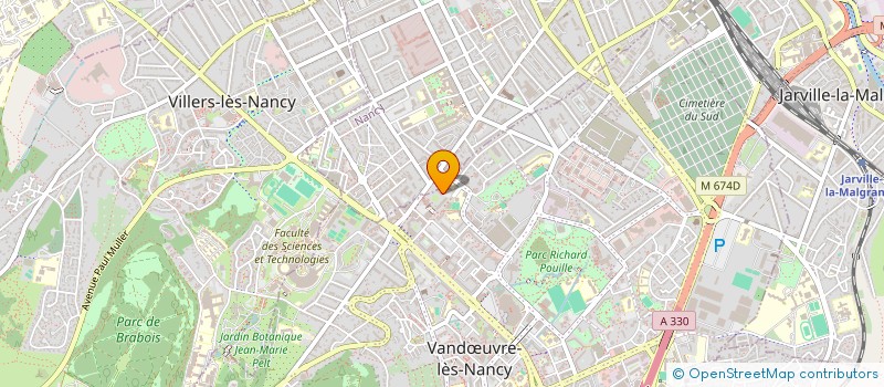 localisation de l'entreprise INDI CAMERLING MISRAHI  VANDUVRE-LES-NANCY