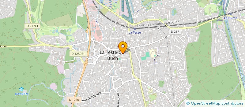 localisation de l'entreprise INDI CATAL JEANNE ET MICHEL  LA TESTE-DE-BUCH