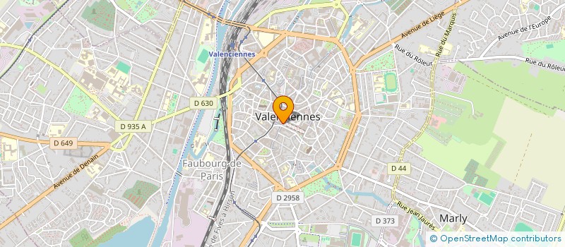 localisation de l'entreprise INDI CAULIER GERARD  VALENCIENNES