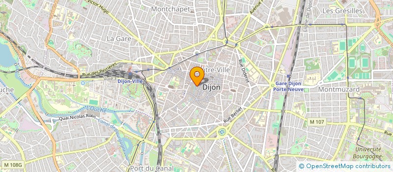 localisation de l'entreprise INDI CENTRE DAUPHINE  DIJON