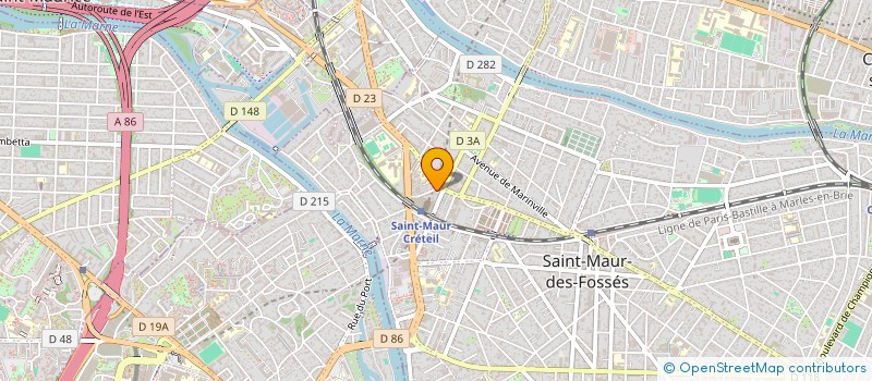 localisation de l'entreprise INDI CHARLES ET FRANCOIS HURBI à SAINT-MAUR-DES-FOSSES