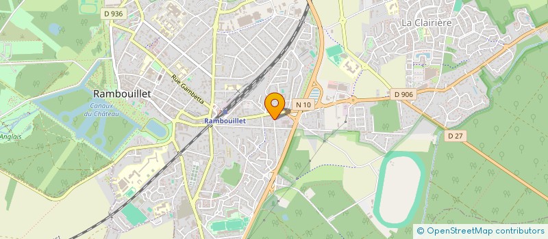 localisation de l'entreprise INDI CHAUDE FRERES  RAMBOUILLET