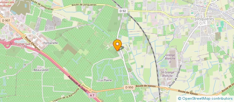 localisation de l'entreprise INDI CHOUVET MICHEL ET CHOUVET  COURTHEZON