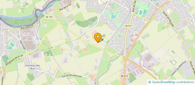 localisation de l'entreprise INDI CLEYMANS ET DESOT  HALLUIN