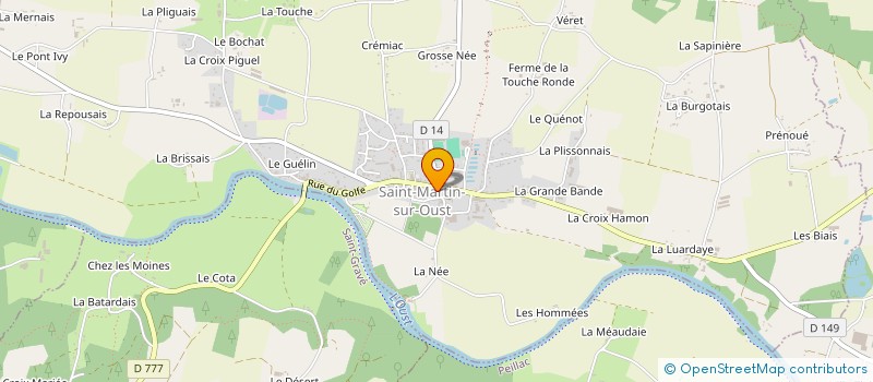 localisation de l'entreprise INDI COUE  SAINT-MARTIN-SUR-OUST