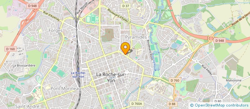 localisation de l'entreprise INDI DAL-GOBBO CHRISTIAN ET CONSTANCE à LA ROCHE-SUR-YON