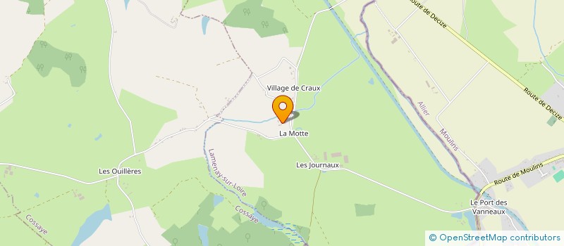 localisation de l'entreprise INDI. DE CERTAINES DOMAINE DE SURGY à LAMENAY-SUR-LOIRE