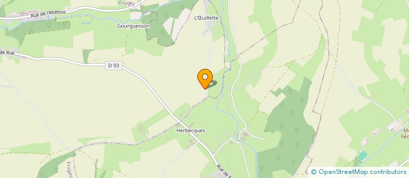 localisation de l'entreprise INDI DEBUIRE JM ET P  FRUGES