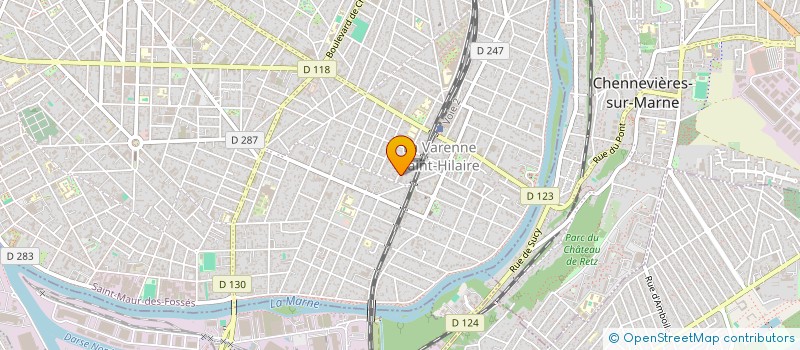 localisation de l'entreprise INDI DELAFOSSE CARPENTIER LOCA à SAINT-MAUR-DES-FOSSES