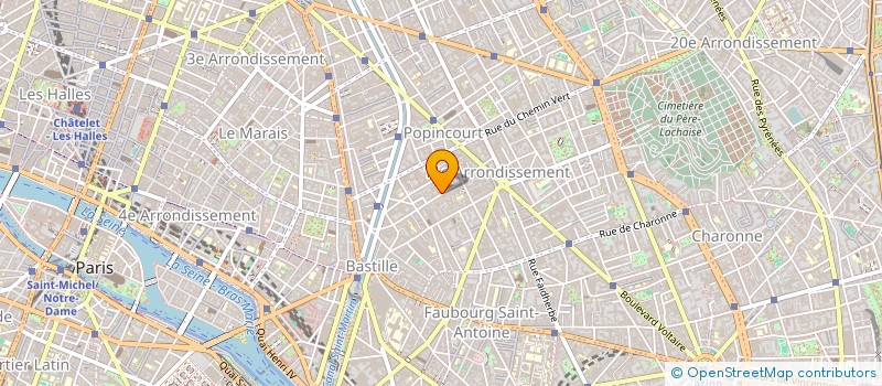 localisation de l'entreprise INDI DELAPORTE  PARIS