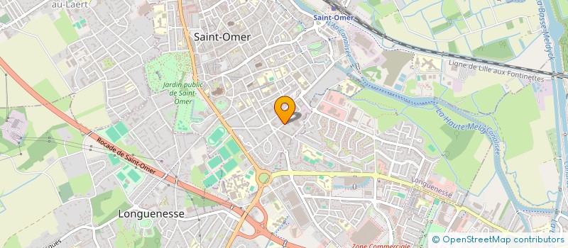 localisation de l'entreprise INDI DENIS TRINEL  SAINT-OMER