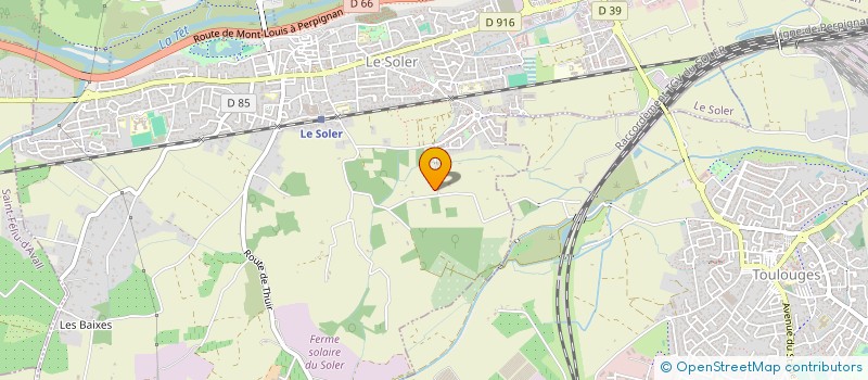 localisation de l'entreprise INDI DERANCOURT  LE SOLER