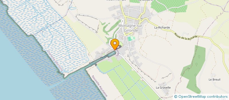 localisation de l'entreprise INDI DERAT  MORTAGNE-SUR-GIRONDE