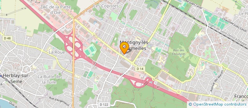 localisation de l'entreprise INDI DESEINE CLAUDE ET MICHEL à MONTIGNY-LES-CORMEILLES