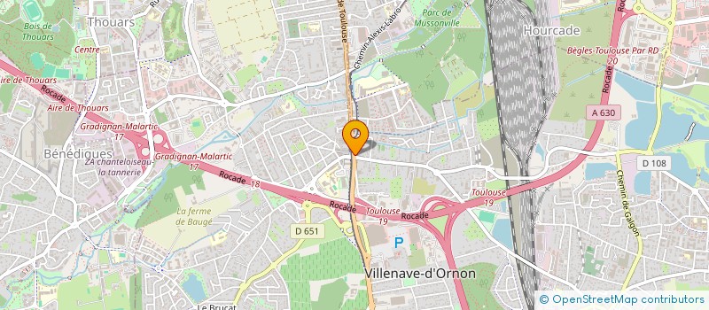 localisation de l'entreprise INDI DUPEYRON JEAN  VILLENAVE-D'ORNON