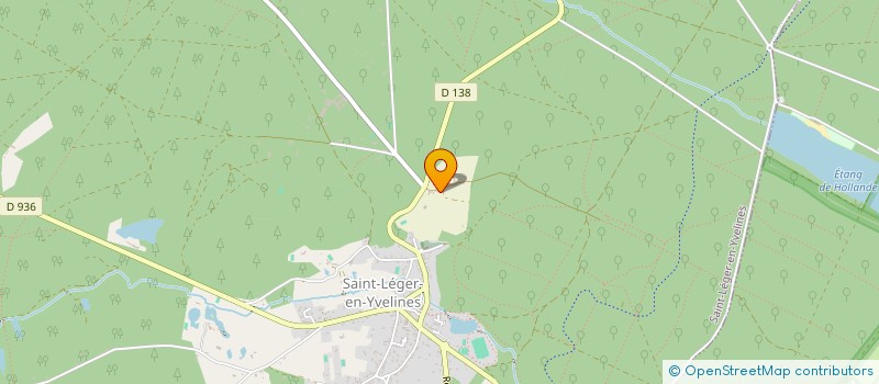 localisation de l'entreprise INDI DURANT DES AULNOIS FAUCHIER MAGNAN  SAINT-LEGER-EN-YVELINES