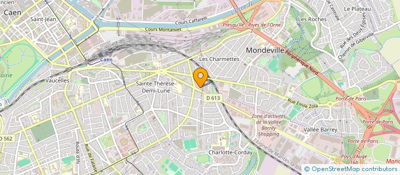 localisation de l'entreprise INDI ELIE MARUITTE  CAEN