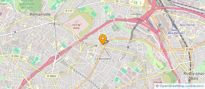 localisation de l'entreprise INDI ERARD à NOISY-LE-SEC