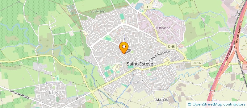 localisation de l'entreprise INDI ESCANDE JOSEPH  SAINT-ESTEVE