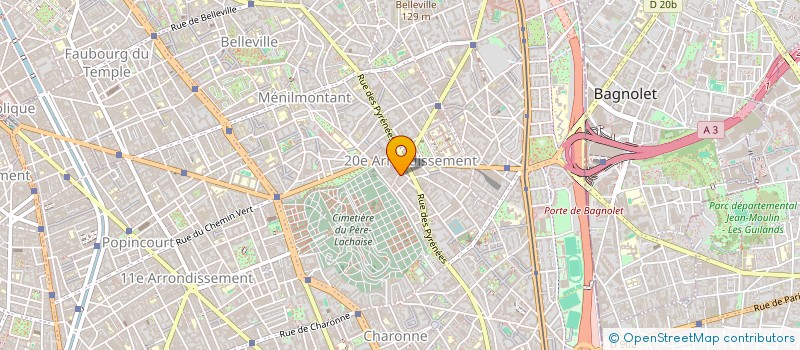 localisation de l'entreprise INDI FARNER  PARIS