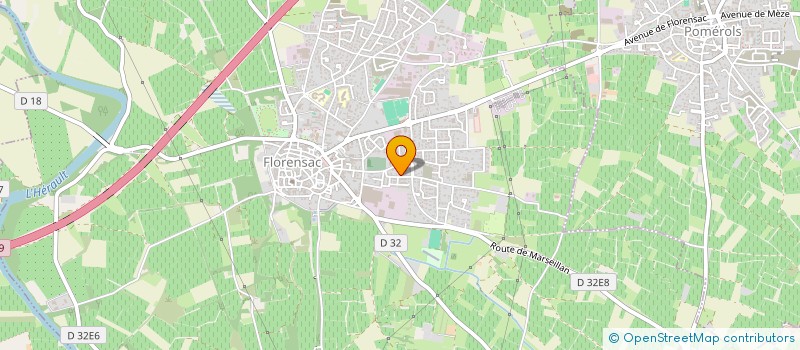 localisation de l'entreprise INDI FORNAIRON à FLORENSAC