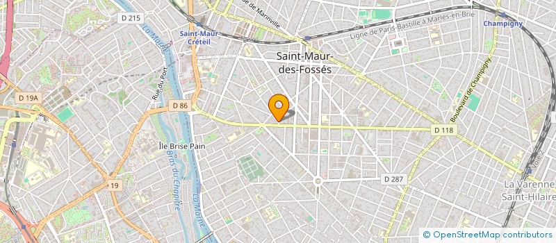 localisation de l'entreprise INDI FRERET DOMINIQUE ET VALMO à SAINT-MAUR-DES-FOSSES