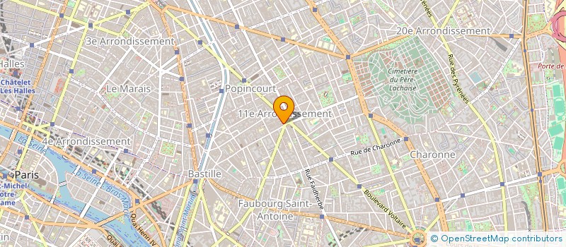 localisation de l'entreprise INDI FUA ET CONQUY  PARIS