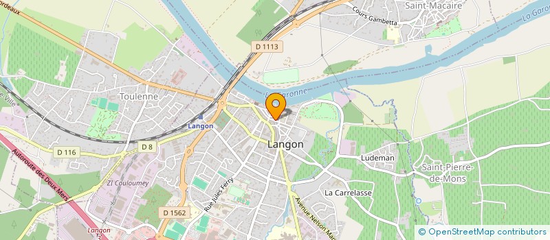 localisation de l'entreprise INDI GARCIA à LANGON