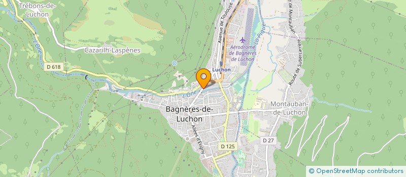 localisation de l'entreprise INDI GERDESSUS ALZIEU PAR MLE  BAGNERES-DE-LUCHON