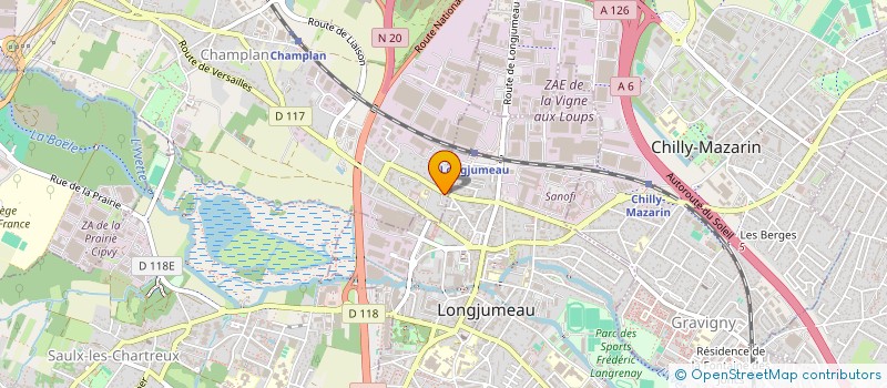 localisation de l'entreprise INDI GERVAIS ROBERT ET HENRI  CHAMPLAN