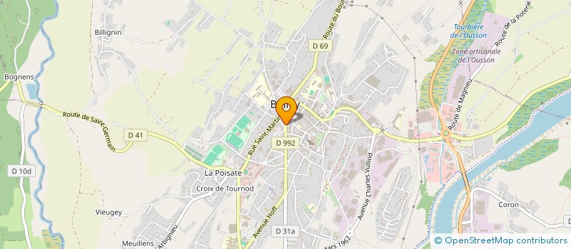 localisation de l'entreprise INDI GIREL LOUIS  BELLEY