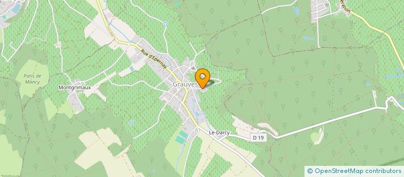 localisation de l'entreprise INDI GODART PIERRE  GRAUVES