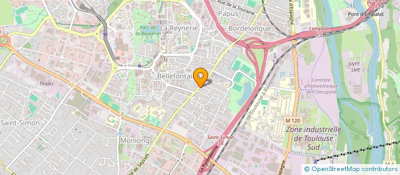 localisation de l'entreprise INDI GONZALEZ SEGALAS CONDADO à TOULOUSE
