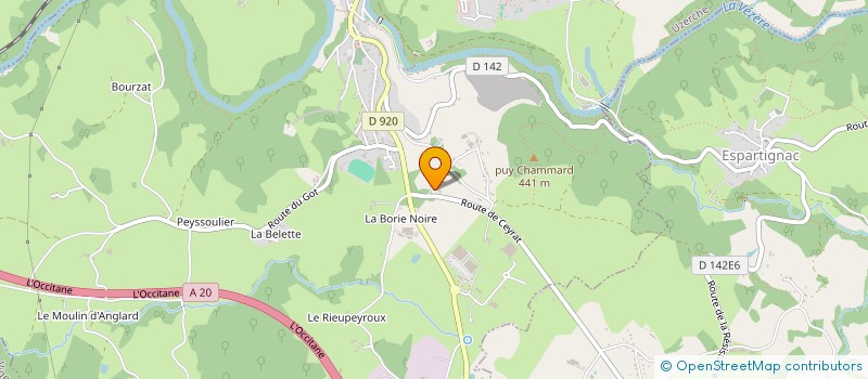 localisation de l'entreprise INDI GOUMI  ESPARTIGNAC