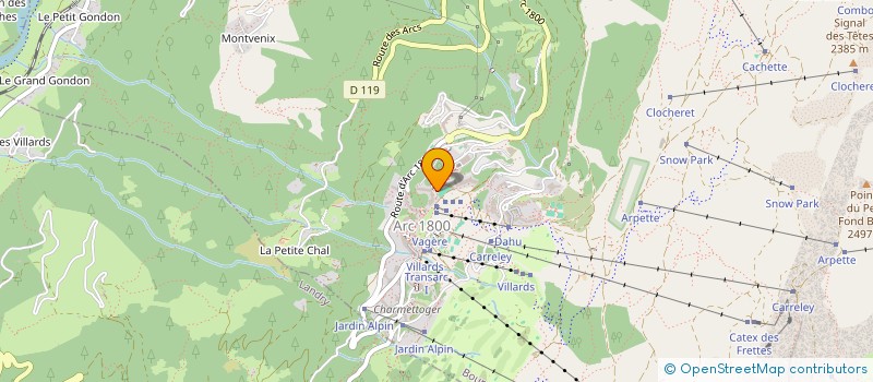 localisation de l'entreprise INDI GUERRY  BOURG-SAINT-MAURICE