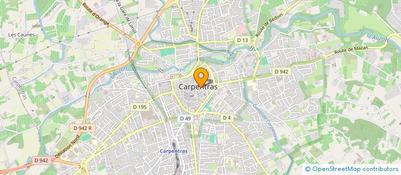 localisation de l'entreprise INDI GUINTRANDY GAB ET CHARL  CARPENTRAS