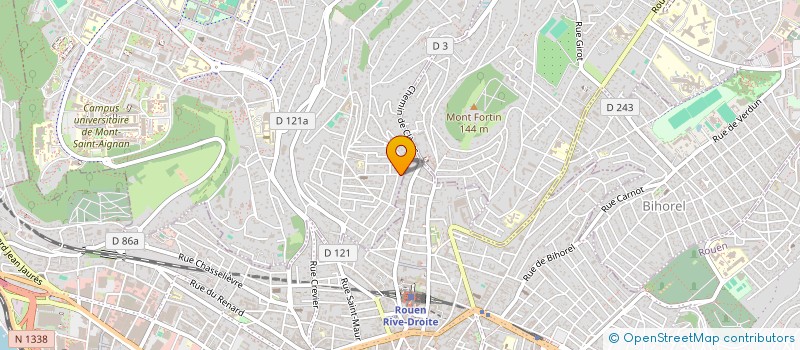 localisation de l'entreprise INDI HAIRIE  MONT-SAINT-AIGNAN