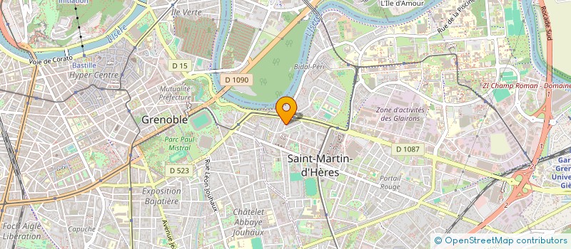 localisation de l'entreprise INDI HILAIRE SAVIO  SAINT-MARTIN-D'HERES