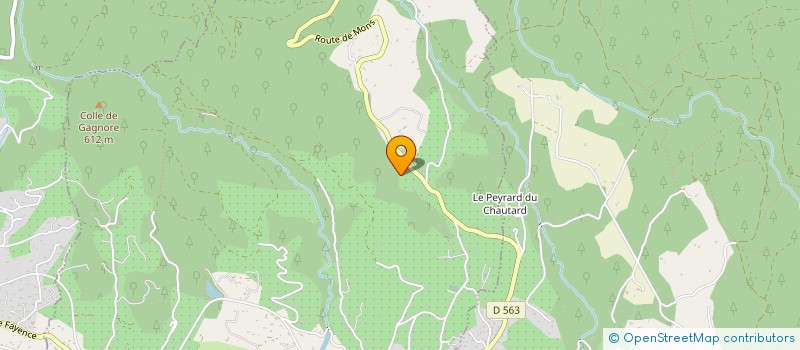 localisation de l'entreprise INDI HUME  FAYENCE