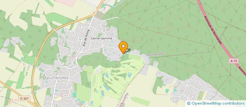 localisation de l'entreprise INDI INDIVISION JONATHAN ET JU  FEUCHEROLLES