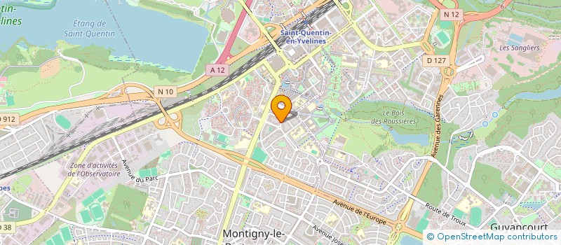 localisation de l'entreprise INDI INDIVISION SOUCHARD DE LA  MONTIGNY-LE-BRETONNEUX