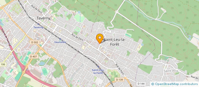 localisation de l'entreprise INDI JANVIER MONTEIL  SAINT-LEU-LA-FORET