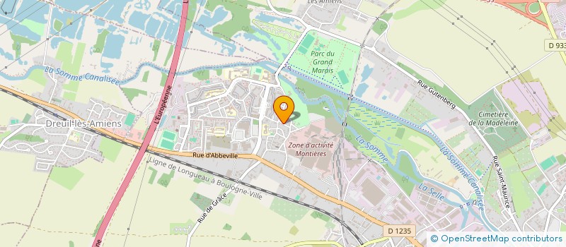 localisation de l'entreprise INDI JOURDAIN MAURICE à AMIENS