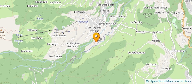 localisation de l'entreprise INDI JUIF VERNET  CORDON