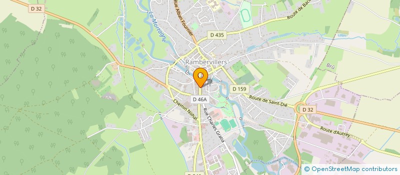 localisation de l'entreprise INDI KNITTEL ROGER ET JARDEL P  RAMBERVILLERS